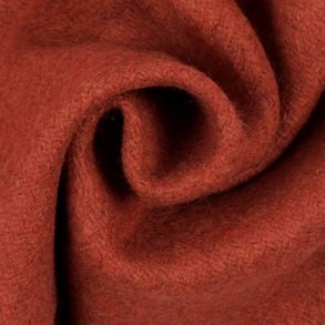 U252/09 rustfarvet lrredsvvet uld