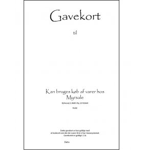 Gavekort